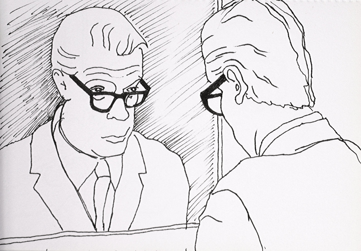 Fellini 8½ - mirror