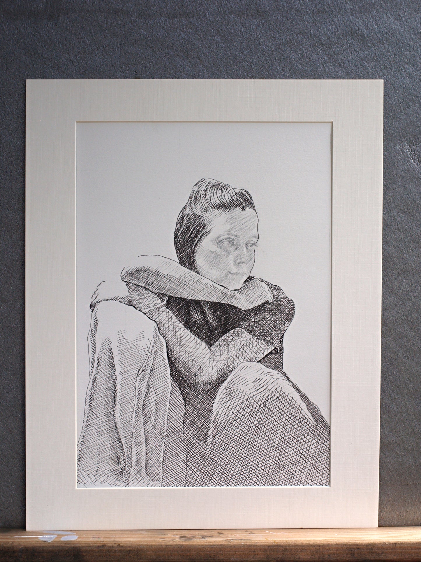 Folded arm study